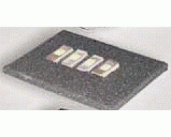 Антистатический уплотненный поролон для хранения электронных компонентов черного цвета толщиной 10 мм Iteco